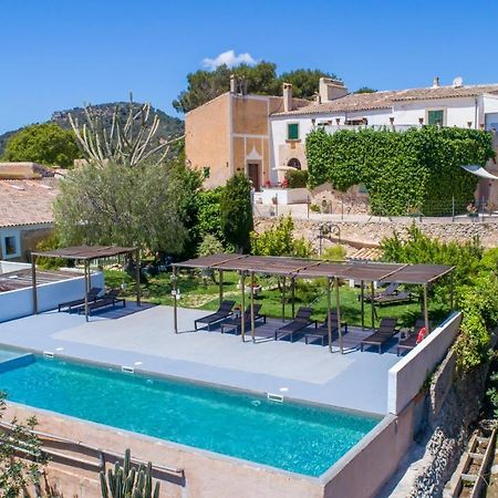 Finca Agroturismo Es Pujol Santanyi Bagian luar foto