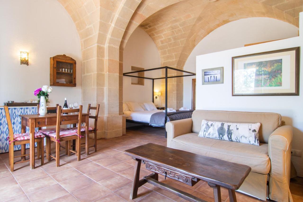 Finca Agroturismo Es Pujol Santanyi Bagian luar foto