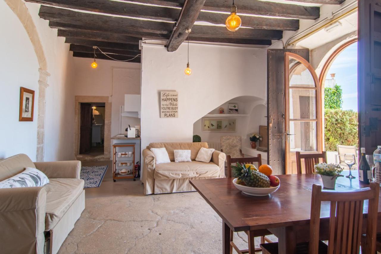 Finca Agroturismo Es Pujol Santanyi Bagian luar foto
