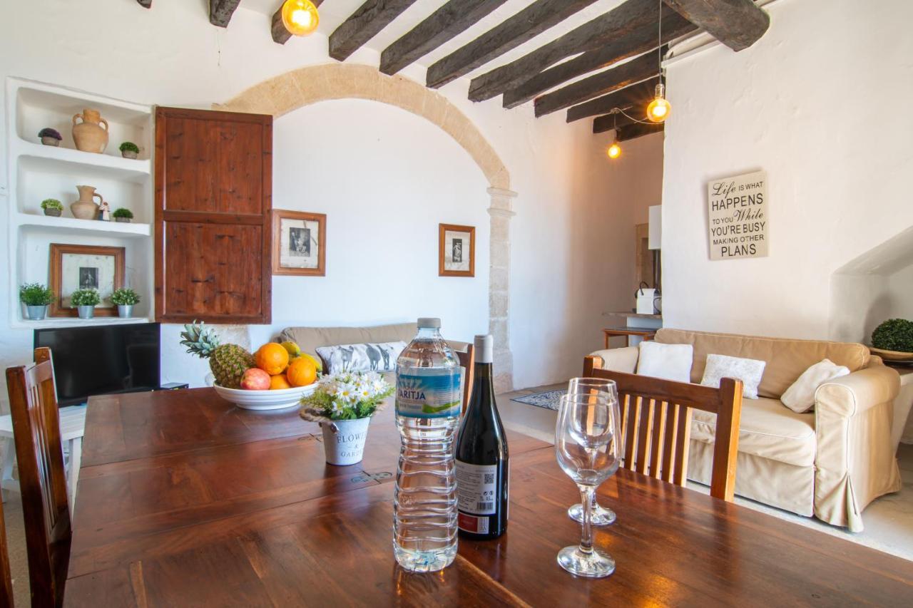 Finca Agroturismo Es Pujol Santanyi Bagian luar foto