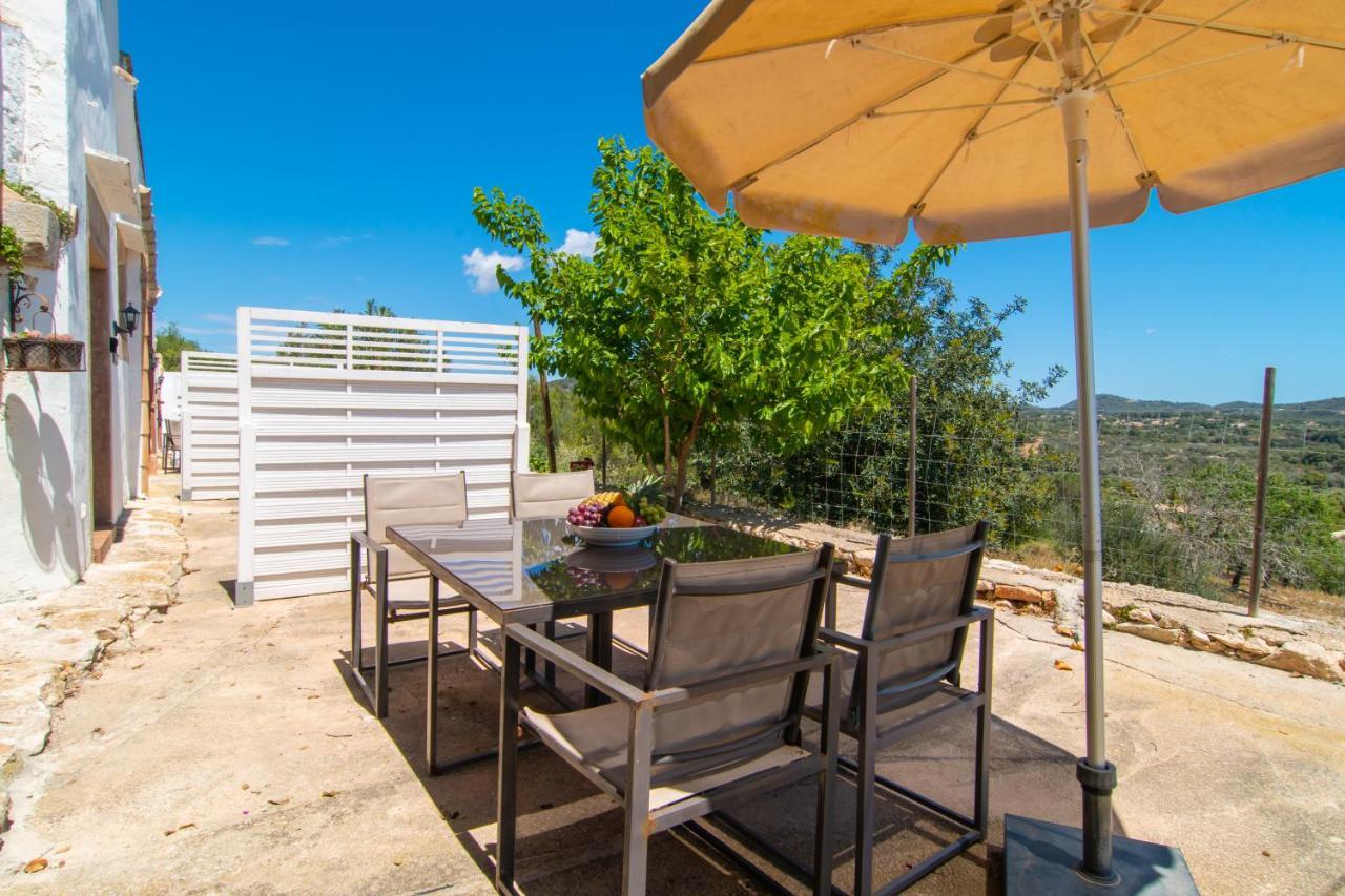 Finca Agroturismo Es Pujol Santanyi Bagian luar foto