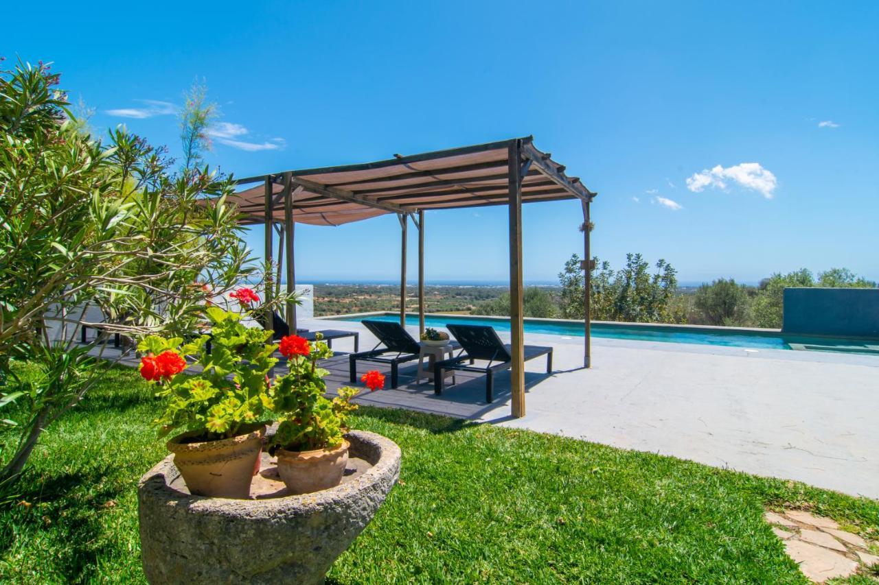 Finca Agroturismo Es Pujol Santanyi Bagian luar foto