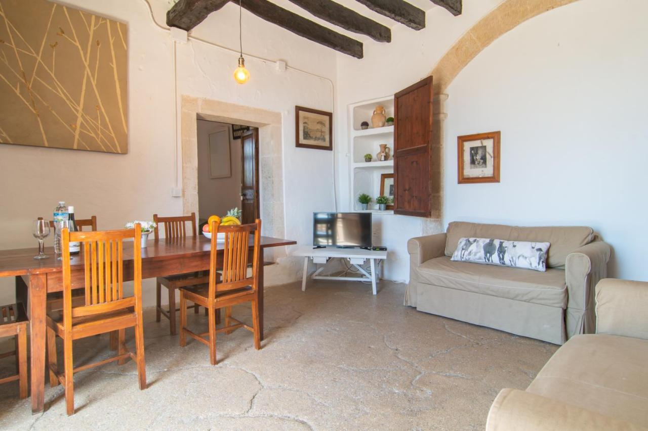 Finca Agroturismo Es Pujol Santanyi Bagian luar foto