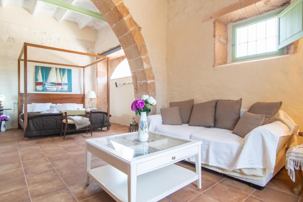 Finca Agroturismo Es Pujol Santanyi Bagian luar foto