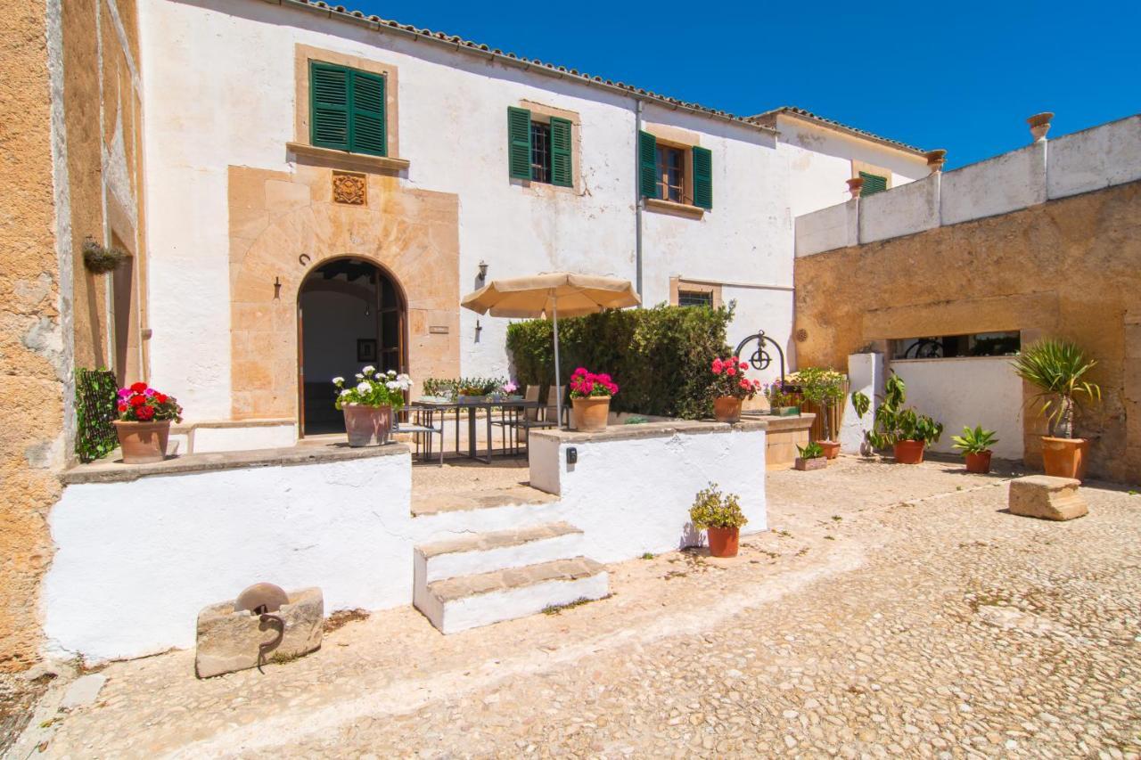 Finca Agroturismo Es Pujol Santanyi Bagian luar foto
