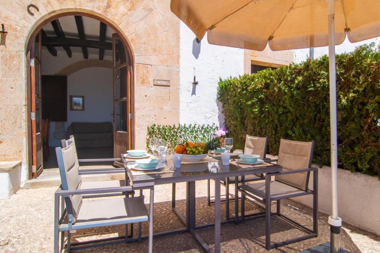 Finca Agroturismo Es Pujol Santanyi Bagian luar foto