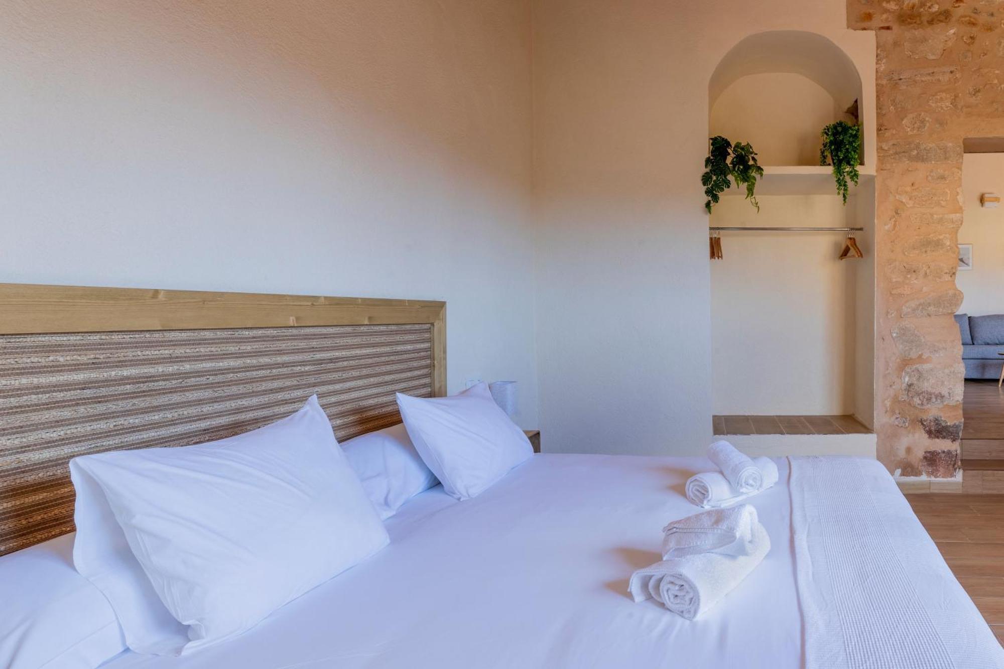 Finca Agroturismo Es Pujol Santanyi Bagian luar foto