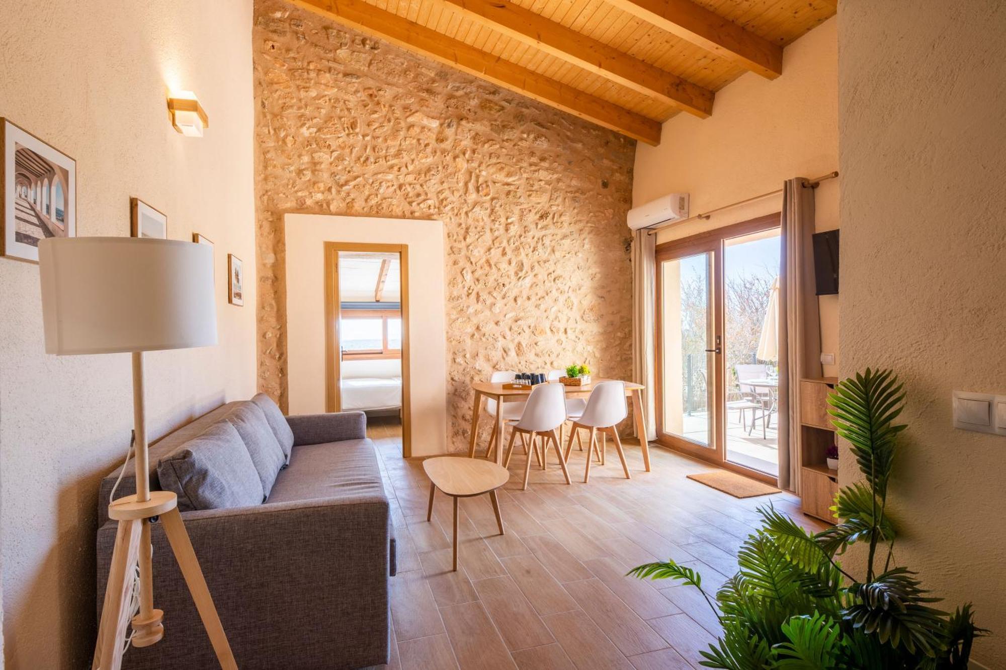 Finca Agroturismo Es Pujol Santanyi Bagian luar foto